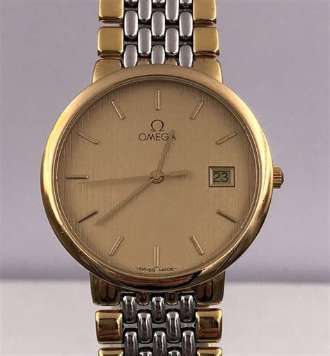 deville omega quartz watch 1970 1980|omega de ville quartz stainless.